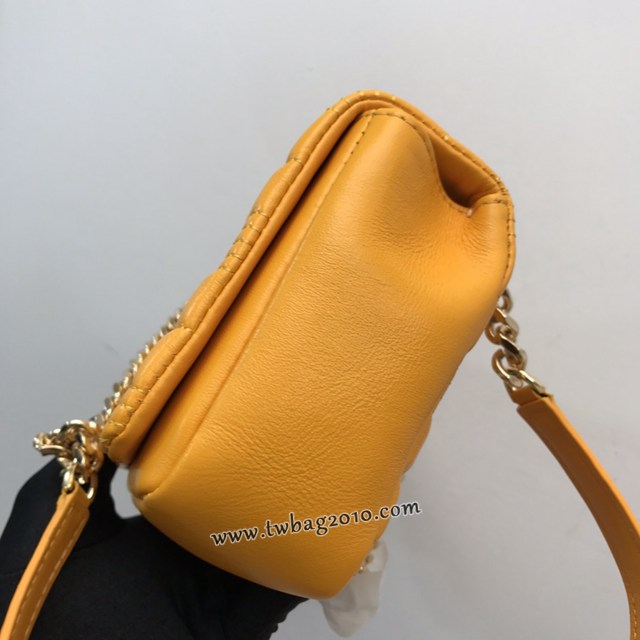 Burberry專門店新款羊皮小號TB蘿拉包 巴寶莉絎縫品牌格紋鏈條單肩挎背女包 yxb1532